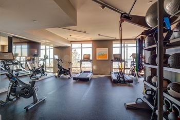 State-of-the-art fitness center